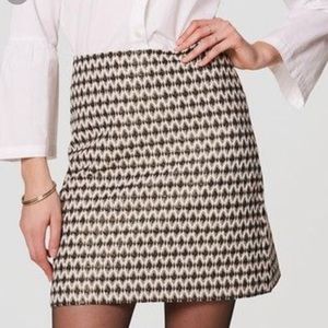 Jacquard Mini Skirt!